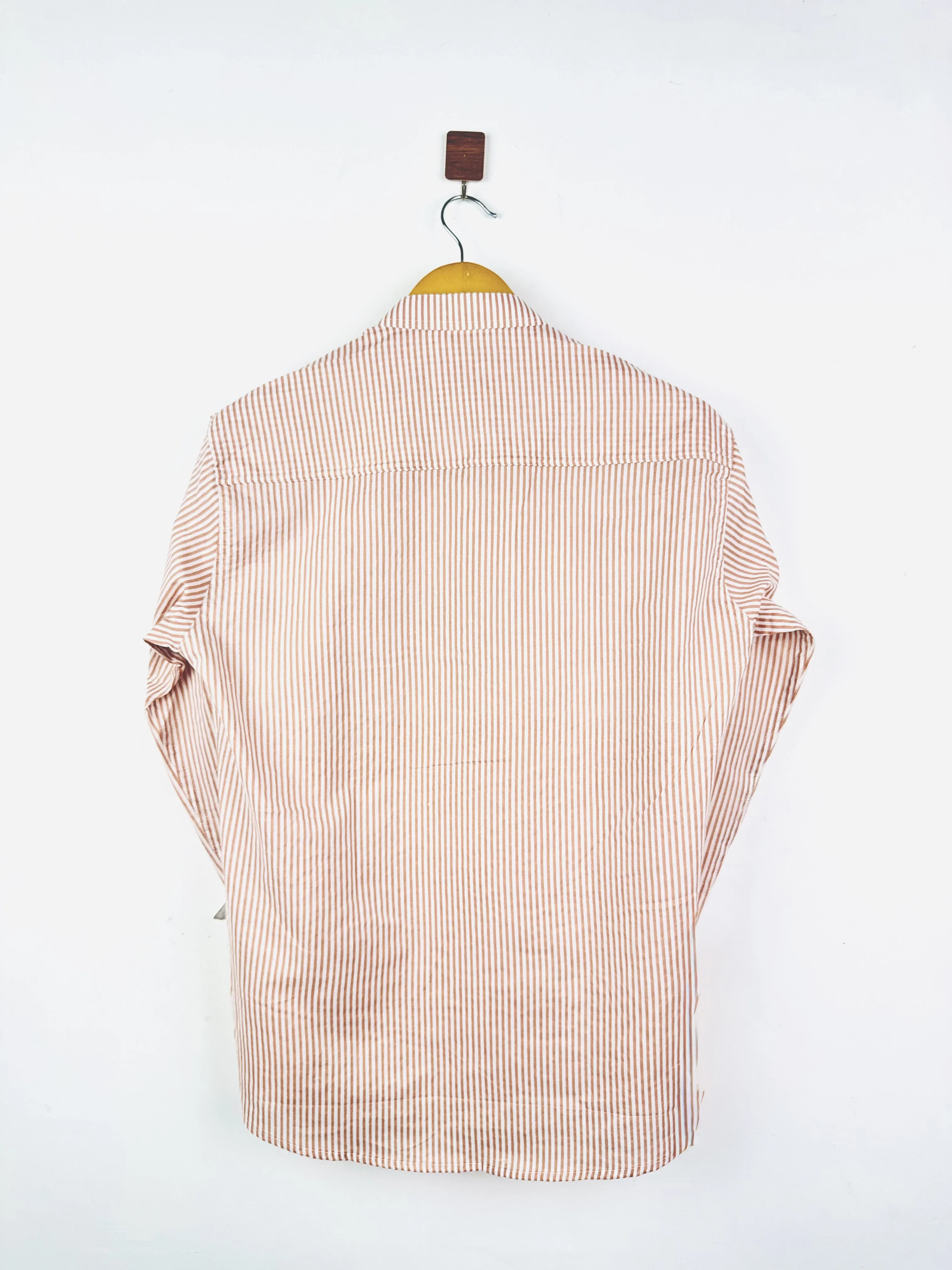 Beige Lining Short Kurta - Image 3