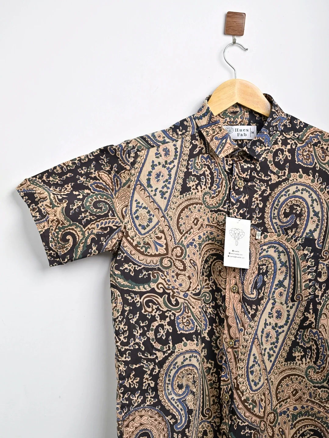 black mafia half sleeve shirt