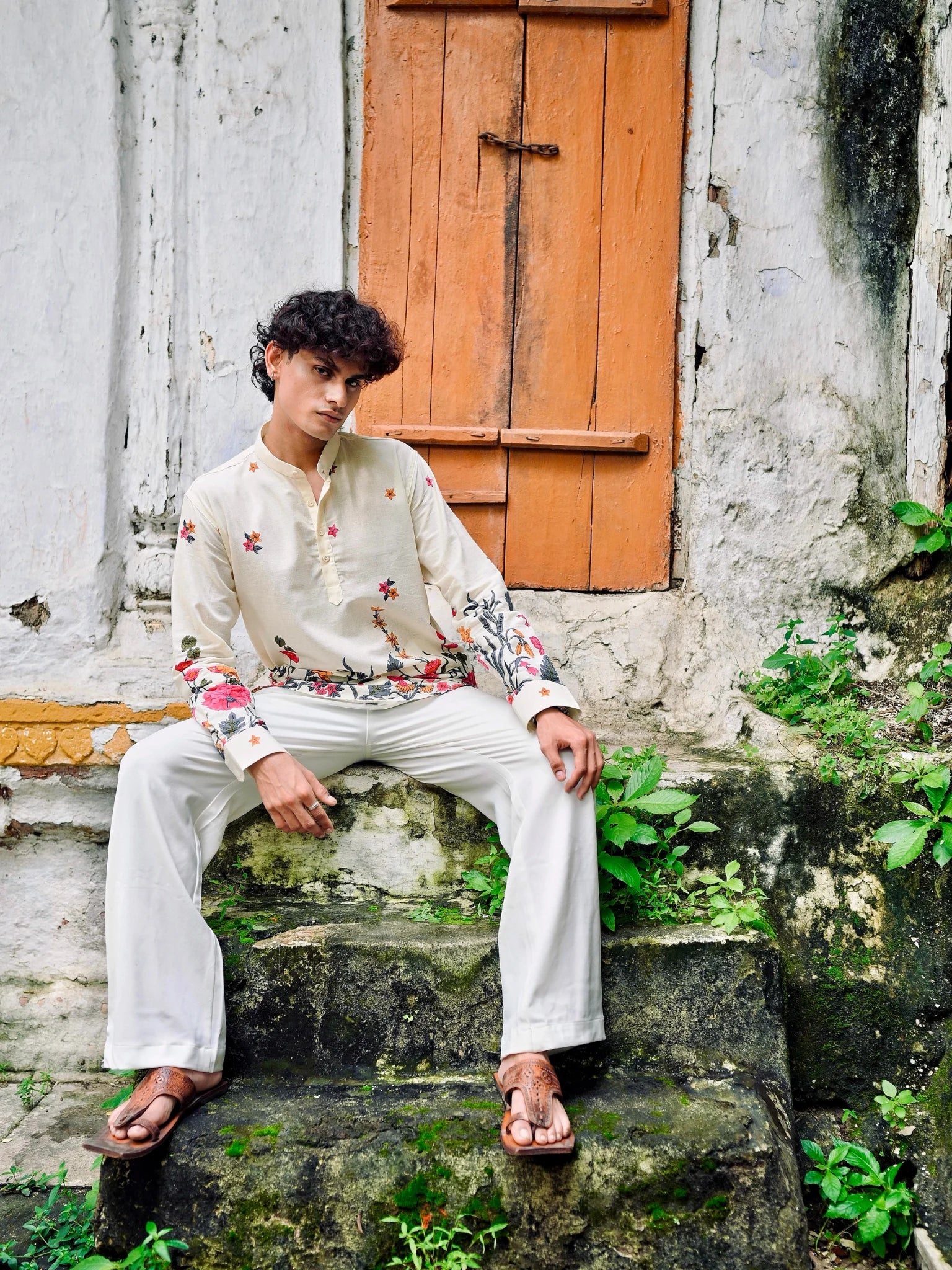 Bloomscape Cotton short kurta - Image 4
