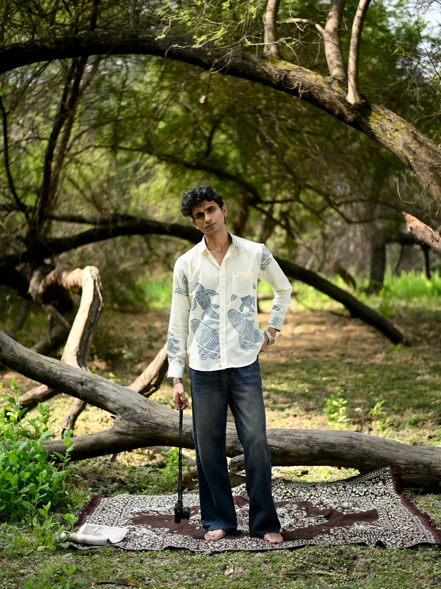 Blue Fish Full Sleeves Shirt - Image 4