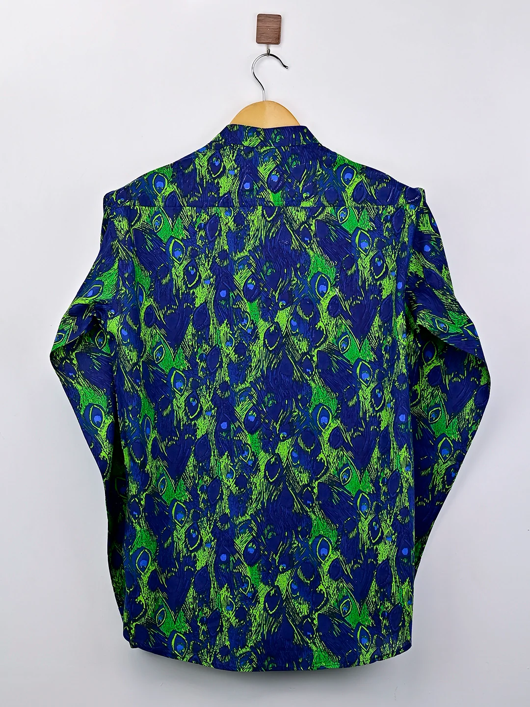 blue - green peacock short kurta - Image 3