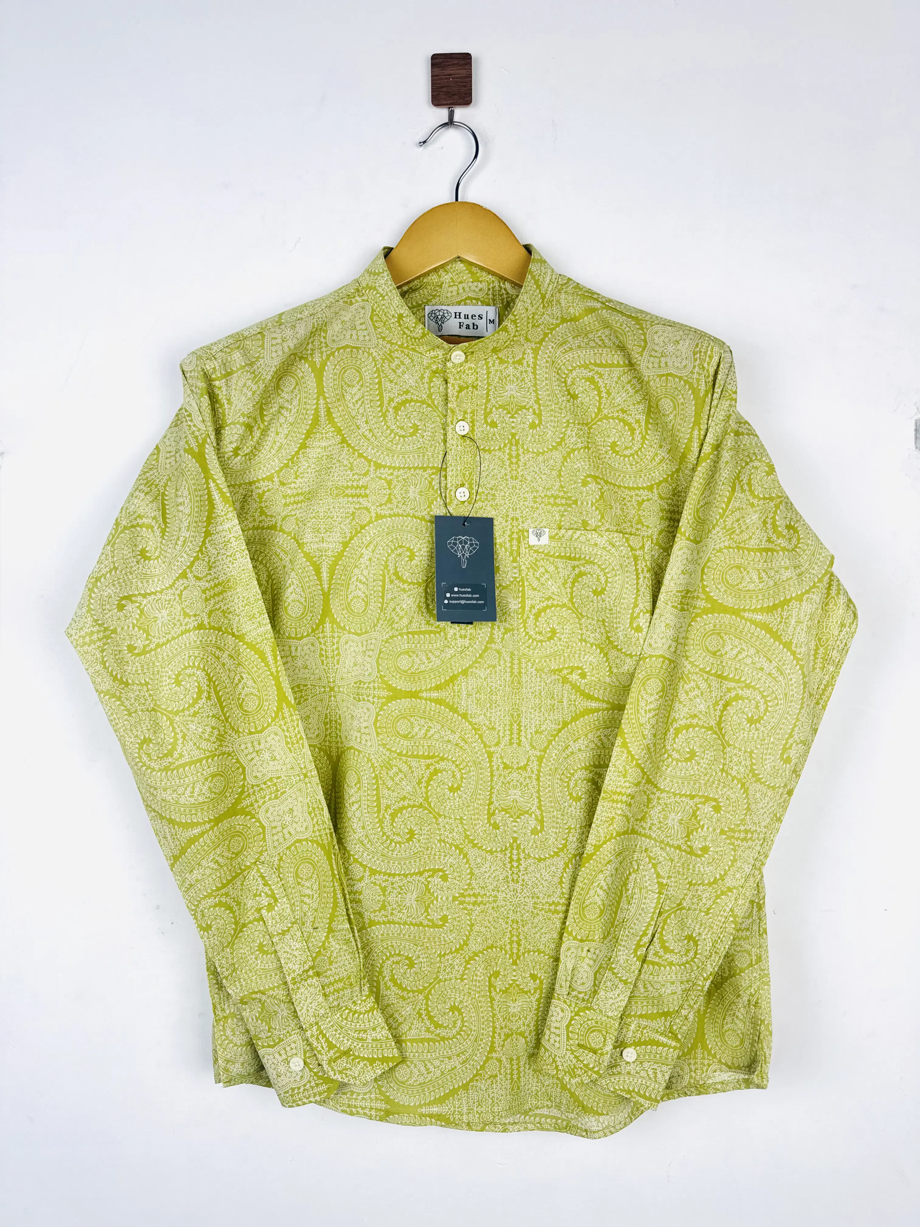 Mint Mandala Printed Short Kurta - Image 2