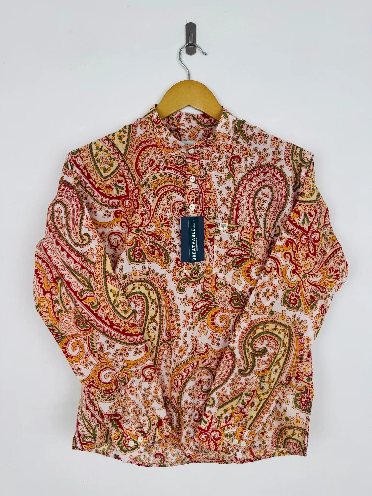 White Mafia Printed short kurta - Image 2